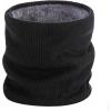image:imageAzarxis Winter Neck Warmer Gaiter  Thick Thermal Fleece Ski Cover Windproof Face amp Neck Mask for Men and Women01 Black