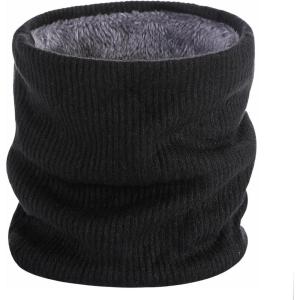 image:imageAzarxis Winter Neck Warmer Gaiter  Thick Thermal Fleece Ski Cover Windproof Face amp Neck Mask for Men and Women01 Black