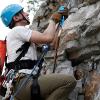 image:imageAzarxis 20 kN Micro Side Swing Pulley Prusik Minding Pulleys for 047  12mm RopeCable Rock Climbing Tree Arborist Zipline Lifting Hauling Dragging Rescue Aerrial Work Hitch Tending02 Orange  Left Hand