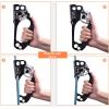 image:imageAzarxis 20 kN Micro Side Swing Pulley Prusik Minding Pulleys for 047  12mm RopeCable Rock Climbing Tree Arborist Zipline Lifting Hauling Dragging Rescue Aerrial Work Hitch Tending02 Blue  Right Hand