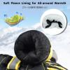 image:imageAzarxis Kids Children Ski Gloves Winter Snow Gloves Waterproof Winter Warm Glove for Snowboarding Sledding04 Yellow Thicker Version