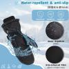 image:imageAzarxis Kids Children Ski Gloves Winter Snow Gloves Waterproof Winter Warm Glove for Snowboarding Sledding05 Rose Red