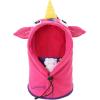 image:imageAzarxis Kids Childrens Balaclava Hat Fleece Ski Face Mask Winter Cap Adjustable Double Neck Warmer02 Rose Red  Unicorn