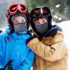 image:imageAzarxis Kids Childrens Balaclava Hat Fleece Ski Face Mask Winter Cap Adjustable Double Neck Warmer04 Black