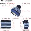 image:imageAzarxis Kids Childrens Balaclava Hat Fleece Ski Face Mask Winter Cap Adjustable Double Neck Warmer05 Blue  Hat Scarf Gloves Set