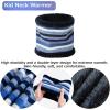 image:imageAzarxis Kids Childrens Balaclava Hat Fleece Ski Face Mask Winter Cap Adjustable Double Neck Warmer05 Blue  Hat Scarf Gloves Set