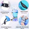 image:imageAzarxis Kids Snow Ski Gloves Children Winter Waterproof Windproof Warm Touchscreen Snowboard Gloves for Boys amp Girls01 Gray