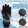 image:imageAzarxis Kids Snow Ski Gloves Children Winter Waterproof Windproof Warm Touchscreen Snowboard Gloves for Boys amp Girls05 Purple  Not Touchscreen Compatible