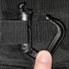 image:imageAzarxis Tactical Carabiner Keychain  Hard Polymer Carabiners Climbing D Rings Light Weight Spring Snap Gear Clip Utility Hooks Backpack Hanging Buckle for Camping Hiking Army Green  12 Pack