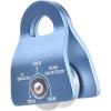 image:imageAzarxis 20 kN Micro Side Swing Pulley Prusik Minding Pulleys for 047  12mm RopeCable Rock Climbing Tree Arborist Zipline Lifting Hauling Dragging Rescue Aerrial Work Hitch Tending01 Blue