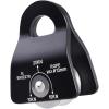 image:imageAzarxis 20 kN Micro Side Swing Pulley Prusik Minding Pulleys for 047  12mm RopeCable Rock Climbing Tree Arborist Zipline Lifting Hauling Dragging Rescue Aerrial Work Hitch Tending01 Black