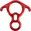 image:imageAzarxis 35 kN 50 kN Climbing Rescue Figure 8 Descender Large BentEar Rigging Plate Heavy Duty amp High Strength Rappel Device Equipment for Rappelling Belaying Tree Climbing Aerial Silks Rigging02 Red  50 kN