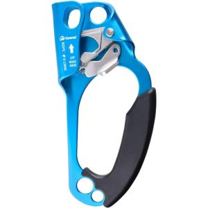 image:imageAzarxis 20 kN Micro Side Swing Pulley Prusik Minding Pulleys for 047  12mm RopeCable Rock Climbing Tree Arborist Zipline Lifting Hauling Dragging Rescue Aerrial Work Hitch Tending02 Blue  Right Hand