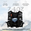 image:imageAzarxis Hiking Hydration Pack Running Backpack 10L Daypack Vest for Women Men Lightweight Cycling Biking Trail Race Jogging Black  15L White Water Bladder3 Black 10L  2L White Water Bladder