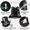 image:imageAzarxis Hiking Hydration Pack Running Backpack 10L Daypack Vest for Women Men Lightweight Cycling Biking Trail Race Jogging Black  15L White Water Bladder2 Black  2L White Water Bladder