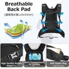 image:imageAzarxis Hiking Hydration Pack Running Backpack 10L Daypack Vest for Women Men Lightweight Cycling Biking Trail Race Jogging Black  15L White Water Bladder1 Black  18L Backpack No Water Bladder