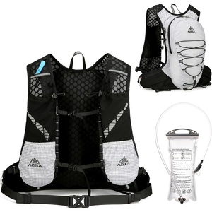 image:imageAzarxis Hiking Hydration Pack Running Backpack 10L Daypack Vest for Women Men Lightweight Cycling Biking Trail Race Jogging Black  15L White Water Bladder2 White  2L White Water Bladder