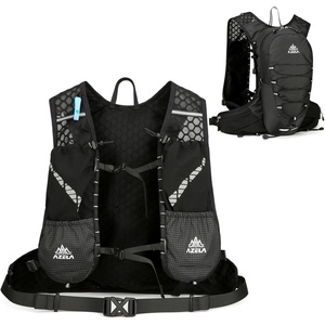 image:imageAzarxis Hiking Hydration Pack Running Backpack 10L Daypack Vest for Women Men Lightweight Cycling Biking Trail Race Jogging Black  15L White Water Bladder2 Black 18L  Only Backpack