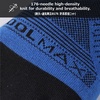 image:imageAzarxis Running Ankle Toe Socks Coolmax for Women Men Lightweight High Performance Athletic Five Finger Socks 3 Pairs1 Coolmax  Rose Red  3 Pairs
