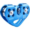 image:imageAzarxis 30 kN Zipline Pulley 6700LBS Zip Line Tandem Dual Trolley Kit for Cable amp Rope Heavy Duty for Rescue Climbing Hauling Backyard Zipline Mountaineering Rigging GrayBlue