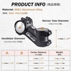 image:imageAzarxis 254mm 318mm Stem 70mm 80mm 90mm 110mm 120mm 130mm 17 35 45 60 Degree Adjustable Bike Stem Mountain Bike Stem Short Handlebar Stem for Bicycle Road Bike MTB BMX Cycling03 35 318 x 70mm