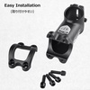 image:imageAzarxis 254mm 318mm Stem 70mm 80mm 90mm 110mm 120mm 130mm 17 35 45 60 Degree Adjustable Bike Stem Mountain Bike Stem Short Handlebar Stem for Bicycle Road Bike MTB BMX Cycling04 17  318 x 80mm