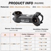 image:imageAzarxis 254mm 318mm Stem 70mm 80mm 90mm 110mm 120mm 130mm 17 35 45 60 Degree Adjustable Bike Stem Mountain Bike Stem Short Handlebar Stem for Bicycle Road Bike MTB BMX Cycling04 17  318 x 90mm