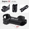 image:imageAzarxis 254mm 318mm Stem 70mm 80mm 90mm 110mm 120mm 130mm 17 35 45 60 Degree Adjustable Bike Stem Mountain Bike Stem Short Handlebar Stem for Bicycle Road Bike MTB BMX Cycling03 35 318 x 70mm
