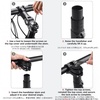 image:imageAzarxis 318mm Stem 45mm 60mm 70mm 80mm 90mm 100mm 110mm 120mm 07 Degree Bike Stem Mountain Bike Stem Short Handlebar Adjustable Stem for Bicycle Road Bike MTB BMX Fixie Gear Cycling04 Blue  318 x 45mm
