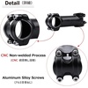 image:imageAzarxis 318mm Stem 45mm 60mm 70mm 80mm 90mm 100mm 110mm 120mm 07 Degree Bike Stem Mountain Bike Stem Short Handlebar Adjustable Stem for Bicycle Road Bike MTB BMX Fixie Gear Cycling01 7  318 x 110mm