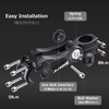 image:imageAzarxis 318mm Stem 45mm 60mm 70mm 80mm 90mm 100mm 110mm 120mm 07 Degree Bike Stem Mountain Bike Stem Short Handlebar Adjustable Stem for Bicycle Road Bike MTB BMX Fixie Gear Cycling02 85  Black  254 x 110mm