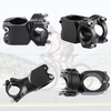 image:imageAzarxis 318mm Stem 45mm 60mm 70mm 80mm 90mm 100mm 110mm 120mm 07 Degree Bike Stem Mountain Bike Stem Short Handlebar Adjustable Stem for Bicycle Road Bike MTB BMX Fixie Gear Cycling03 Black  318 x 38mm