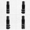 image:imageAzarxis Bike Fork Stem Bicycle Extender Handlebar Riser Adaptor Aluminium Alloy Head up Adapter Flexible Easy Installation for 118 Inch 286 mm Mountain Bike Road Bike MTBBlack Silveriness