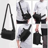 image:imageAzarxis Equipment MultiPurpose Tactical EDC Admin MOLLE Pouch Utility Tools Bag Organizer Military Waist Belt Modular Attachment07  Black