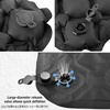 image:imageAzarxis Inflatable Seat Cushion Travel Portable Lightweight Air Stadium Seat Pad Chair Pad with Storage Bag for Airplane Camping Bleacher Hiking Office Car Outdoor BlackGray Pressureinflated