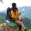 image:imageAzarxis Inflatable Seat Cushion Travel Portable Lightweight Air Stadium Seat Pad Chair Pad with Storage Bag for Airplane Camping Bleacher Hiking Office Car Outdoor GreenBlack  Air Pump