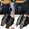 image:imageAzarxis MOLLE Handcuff Pouch Handcuff Holster for Duty Belt or Tactical Vest Fit ASPHingedChainFolding Rigid Handcuffs for Police Law Enforcement and SecurityBlack  Style C