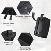 image:imageAzarxis Molle Pouches Tactical Compact EDC Small Utility Pouch Waist Bags Sundries Storage Admin Organize Gear Gadget for Military Backpack02 Black  591x433  828x433  2 Pack