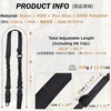 image:imageAzarxis Rifle Sling Two Point Adjustable Traditional Sling Tactical Strap with Shoulder Pad Metal Hooks Length Adjuster for Outdoor Sports Crossbow Hunting Shooting01 Black
