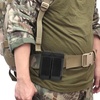 image:imageAzarxis Tactical Pistol Mag Pouch Holder Double Triple Molle Magazines Carrier Holster Bag with Front Loop Panel Fast Access03 Pistol Mag Pouch  2 Pockets  Black