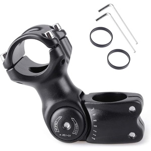 image:imageAzarxis 254mm 318mm Stem 70mm 80mm 90mm 110mm 120mm 130mm 17 35 45 60 Degree Adjustable Bike Stem Mountain Bike Stem Short Handlebar Stem for Bicycle Road Bike MTB BMX Cycling01 60  254 x 90mm
