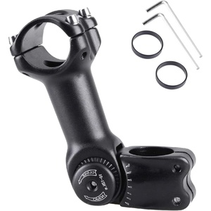 image:imageAzarxis 254mm 318mm Stem 70mm 80mm 90mm 110mm 120mm 130mm 17 35 45 60 Degree Adjustable Bike Stem Mountain Bike Stem Short Handlebar Stem for Bicycle Road Bike MTB BMX Cycling01 60  318 x 120mm