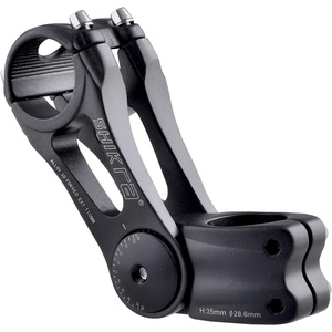 image:imageAzarxis 318mm Stem 45mm 60mm 70mm 80mm 90mm 100mm 110mm 120mm 07 Degree Bike Stem Mountain Bike Stem Short Handlebar Adjustable Stem for Bicycle Road Bike MTB BMX Fixie Gear Cycling02 85  Black  318 x 110mm