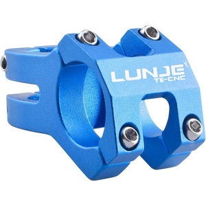 image:imageAzarxis 318mm Stem 45mm 60mm 70mm 80mm 90mm 100mm 110mm 120mm 07 Degree Bike Stem Mountain Bike Stem Short Handlebar Adjustable Stem for Bicycle Road Bike MTB BMX Fixie Gear Cycling04 Blue  318 x 45mm