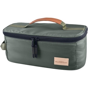 image:imageAzarxis Camping Travel Cooking Utensils Organizer Bag Cookware Storage Bag Portable Small Stuff Case for Storing Flatware Cutlery Digital Accessories Cosmetics Makeup Brushes Dark Green02 Green