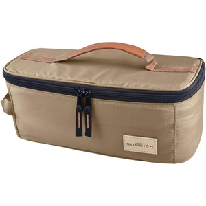 image:imageAzarxis Camping Travel Cooking Utensils Organizer Bag Cookware Storage Bag Portable Small Stuff Case for Storing Flatware Cutlery Digital Accessories Cosmetics Makeup Brushes Dark Green02 Khaki