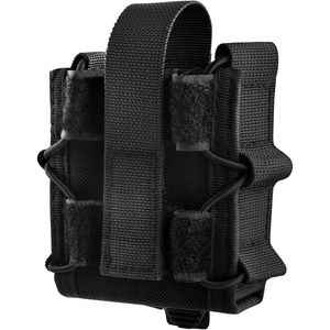 image:imageAzarxis MOLLE Handcuff Pouch Handcuff Holster for Duty Belt or Tactical Vest Fit ASPHingedChainFolding Rigid Handcuffs for Police Law Enforcement and SecurityBlack  Style B