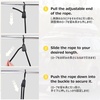 image:imageAzarxis Adjustable Bungee Cords with Secure Hooks 79 Inch Stretchy Tie Downs Heavy Duty Outdoor Elastic Straps 2 Pack for Luggage Camping Gear Tents Tarps Truck Cargo Roof Bike Racks 7979