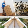 image:imageAzarxis Adjustable Bungee Cords with Secure Hooks 79 Inch Stretchy Tie Downs Heavy Duty Outdoor Elastic Straps 2 Pack for Luggage Camping Gear Tents Tarps Truck Cargo Roof Bike Racks 7940