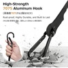 image:imageAzarxis Adjustable Bungee Cords with Secure Hooks 79 Inch Stretchy Tie Downs Heavy Duty Outdoor Elastic Straps 2 Pack for Luggage Camping Gear Tents Tarps Truck Cargo Roof Bike Racks 7979